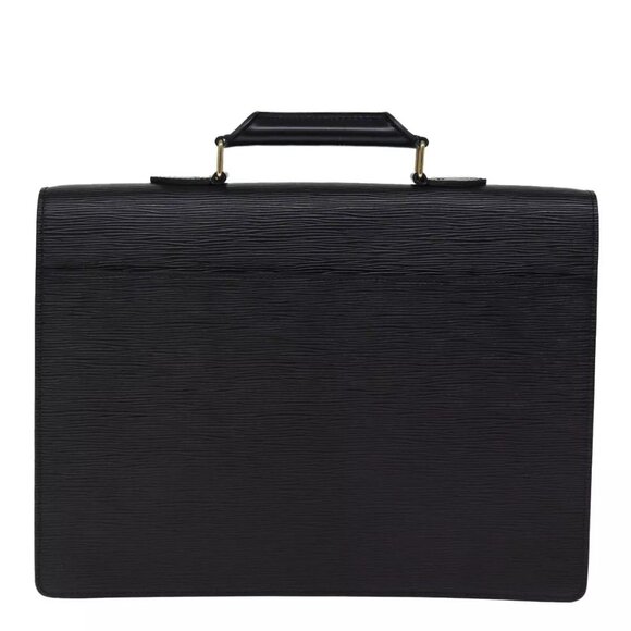 LOUIS VUITTON Epi Serviette Conseiller Briefcase Black - Picture 16 of 16